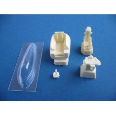 1/72 Mikoyan MiG-19S Cockpit Set for Kopro/KP kit