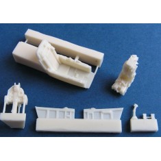 1/72 Dassault Mirage F.1C Cockpit Set for Hasegawa/Revell kit
