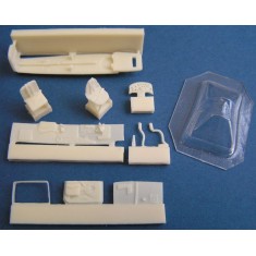 1/72 Cessna O-1E/F Bird Dog Cockpit Set for Airfix kit