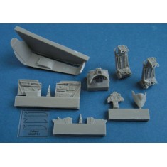 1/72 Folland Gnat T.1 Cockpit Set for Airfix kit