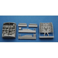 1/48 De Havilland Sea Vixen Faw.2 Airbrake for Airfix kit