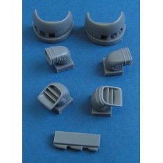1/72 Bae Harrier Gr.9 - Starboard Intake and Exhaust Nozzle for Airfix kit