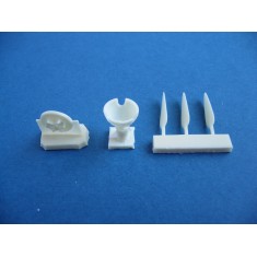 1/72 Messerschmitt Bf 109G-10/Bf 109K-4 Spinner Propeller