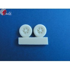1/48 Messerschmitt Bf-109 D/E Wheels for Academy kit