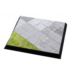 1/144 Aircraft Paper Display Base #1 (10.3 x 10.3cm)