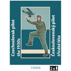 1/72 Czechoslovak Pilot 1930s #2 (2 figures, 3D Printed)