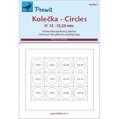 Circles Universal Masks for Wheels 12.0-13.25 mm