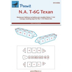 1/144 T-6G Texan Canopy Masks for Valom kits