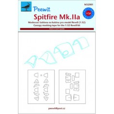 1/32 Spitfire Mk.IIa Canopy Masks for Revell #03986