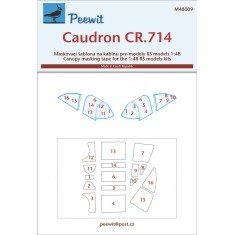 1/48 Caudron CR-714 Canopy Masks for RS models #48004 kits