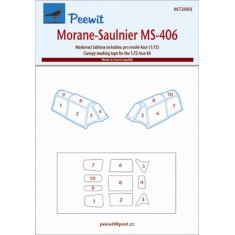 1/72 MS-406 Canopy Masks for Azur kits