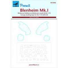 1/72 Blenheim Mk.I Canopy Masks for Airfix kits