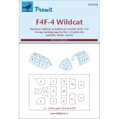 1/72 Wildcat Canopy Masks for Airfix 2015 kits