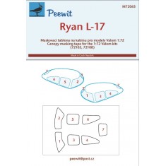 1/72 Ryan L-17 Canopy Masks for Valom kits