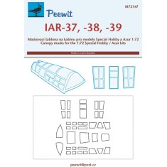 1/72 IAR-37, -38, -39 Canopy Masks for Special Hobby/Azur kits