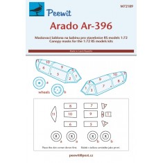 1/72 Arado Ar 396 Canopy Masks for RS kits