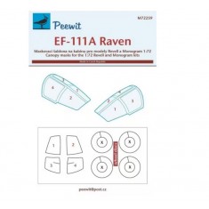 1/72 EF-111A Raven Canopy Masks for Revell/Monogram kits