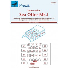 1/72 Sea Otter Canopy Masks for Special Hobby kits
