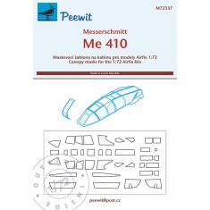 1/72 Messerschmitt Me 410 Canopy Masks for Airfix kits