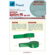 1/72 Spitfire PR Type A/B/E Wheel Bay Plugs Mask for IBG kits