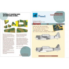 1/72 Harvard Paper Camouflage Masks for Special Hobby #72447