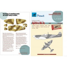 1/72 Spitfire Mk.Vc Paper Camouflage Masks for Airfix #A02108