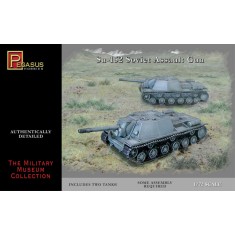 1/72 Soviet Assault Gun Su-152  (2 tank kits)