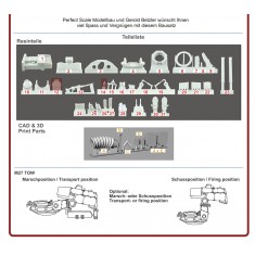 1/35 YPR 765 PRAT Conversion set for AFV Club 35016/35S14/35119 kits