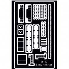1/35 Swedish Leopard 2 Strv 121 A Conversion set for Leopard 2A4 kits