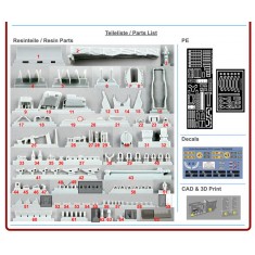 1/35 Leopard 1 AEV "Genietank NL" Conversion Set for Takom Bergepanzer 2 kit #2122