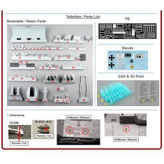 1/35 Leopard 1 AEV 1 Conversion Set for Takom Bergepanzer 2 kit #2122