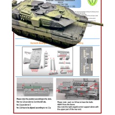 1/35 Leopard 2 A7 DK Conversion set for Amusing Hobby 35A058