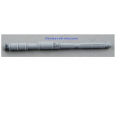 1/35 Leopard 1 L7 Gun Barrel w/Thermal Sleeve & "Zeiss" Collimator
