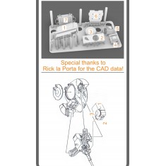 1/16 Wiesel 1 A2-A3 Detail Upgrade set for Takom kits