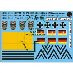 Decals for 1/35 German Bundeswehr ISAF Markings Part.2