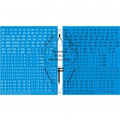 Decals for 1/35 US Bumper Codes (Large)