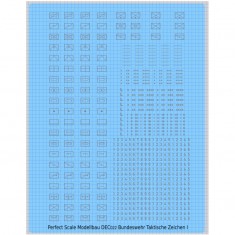 Decals for 1/35 German Bundeswehr Tactical Markings (grey)