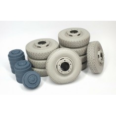 1/16 Sd.Kfz. 234 Road Wheels with Spare Wheel (Weighted) Type 1