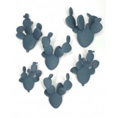 1/16 Flat Cactus Set (6pcs)