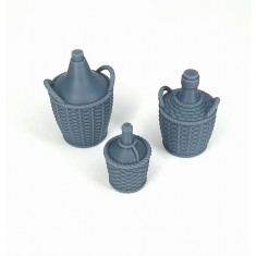 1/16 Carboys in Wicker Baskets (6pcs)