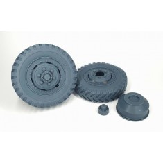 1/16 M3 Halftrack Front Wheels (Weighted) Type 2