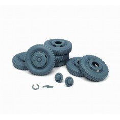 1/35 Opel Blitz Early Road Wheels (Weighted) Type 1