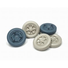 1/35 Autoblinda Ferroviaria AB 41-43 Road Wheels (Weighted) Type 1