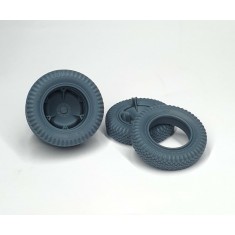 1/35 Autoblinda Ferroviaria AB 41-43 Rail Spare Wheels Type 2