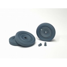 1/35 Sd.Kfz. 250 Front Wheels with Spare Wheel (Weighted) Type 2