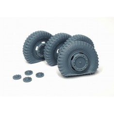 1/35 Sd.Kfz. 234 Flat Tyre Set (4pcs) Type 3