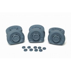 1/35 Sd.Kfz. 234 Flat Tyre Set (9pcs) Mix