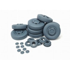 1/35 Sd.Kfz. 234 Road Wheels with Spare Wheel (Weighted) Type 4