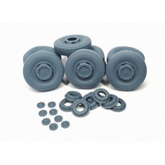 1/35 Sd.Kfz. 234 Road Wheels with Spare Wheel (Weighted) Mix 2 (9+1)