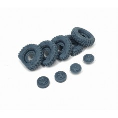 1/35 VW Type 82E Kafer Flat Tyres Type 3